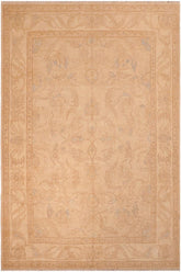 handmade Traditional Kafkaz Beige Lt. Brown Hand Knotted RECTANGLE 100% WOOL area rug 8 x 10